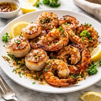 Grilled Shrimps Scallops