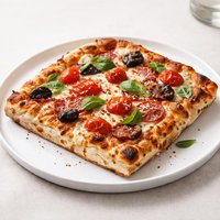 Grilled Sicilian Pizza