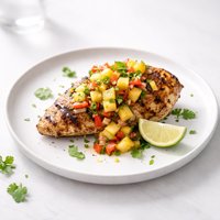 Grilled Southwestern Chicken with Pineapple Salsa