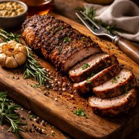 Grilled Spice Rubbed Pork Tenderloin