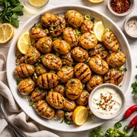 Grilled Spicy New Potatoes