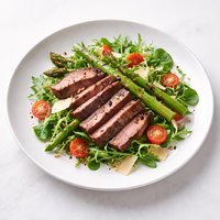 Grilled Steak and Asparagus Salad