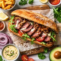 Grilled Steak Sandwich