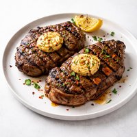 Grilled Steaks or Chops with Chipotle Butter