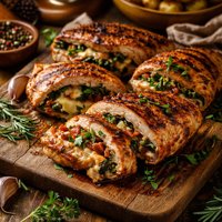 Grilled Stuffed Chicken