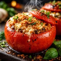 Grilled Stuffed Tomato