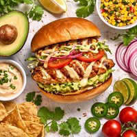 Grilled Tex Mex Chicken Sandwich