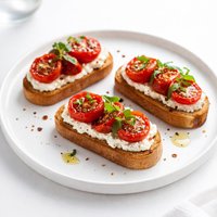 Grilled Tomato Crustini