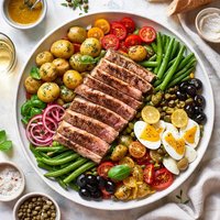 Grilled Tuna Nicoise Salad