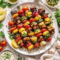 Grilled Vegetable Kebab