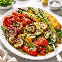 Grilled Vegetables with Vinaigrette