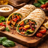 Grilled Veggie Wraps