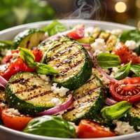 Grilled Zucchini Salad