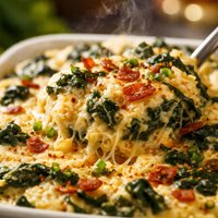 Grits and Greens Casserole
