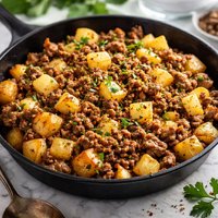 Ground Beef and Potatoes Oh So Simple