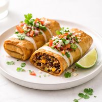 Ground Beef Chimichangas