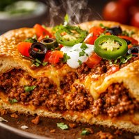 Ground Beef Crescent Taco Pie