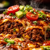 Ground Beef Enchilada Casserole