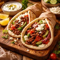 Ground Beef Gyros