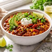 Ground Chicken Chili