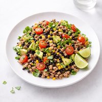 Ground Turkey and Black Bean Salad Toss