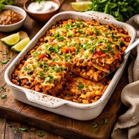 Ground Turkey Enchilada Casserole