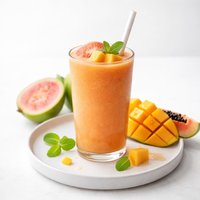 Guava Mango Papaya Smoothie