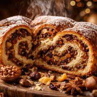 Gubane Friulian Fruitcake