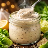Guilt Free Caesar Salad Dressing