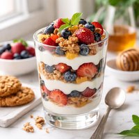 Guiltless Fruit Cookie Parfait