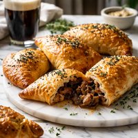 Guinness Mushroom Pasties