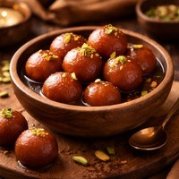 Gulab Jamun Indian Milk Balls