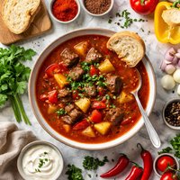 Gulaschsuppe Goulash Soup