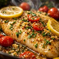 Gulf Coast Garlic Butter Wine Fish