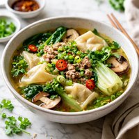 Gyoza Inside Out Soup