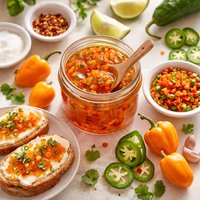 Habanero Jalapeno Pepper Jelly