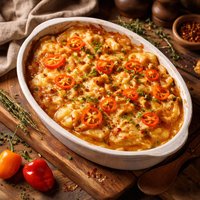 Habanero Potatoes Au Gratin