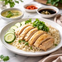 Hainanese Chicken Rice
