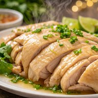 Hainanese Steamed Chicken