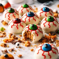 Halloween Butterfinger Eyes