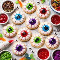 Halloween Eyeball Cookies