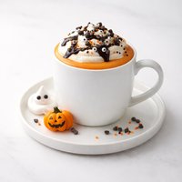 Halloween Orange Hot Chocolate