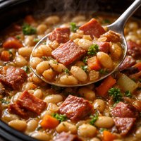 Ham and Beans Crock Pot