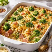 Ham and Broccoli Bake