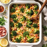 Ham and Broccoli Casserole