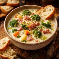 Ham and Broccoli Chowder