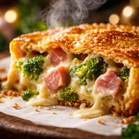 Ham and Broccoli Pie