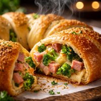 Ham and Broccoli Ring