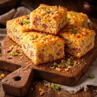 Ham and Cheese Cornbread