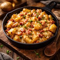 Ham and Cheese Potatoes